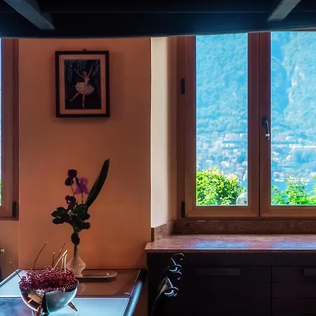 Altido Fabulous Studio, Como View & Shared Garden Apartment *